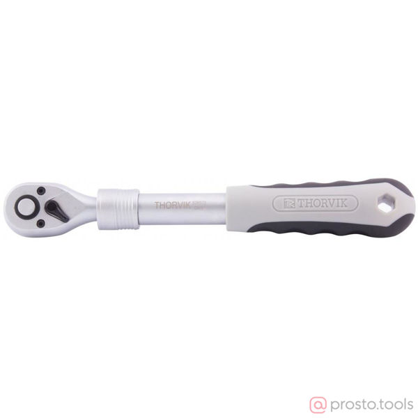Изображение Трещотка 3/8" 240-340 мм 72 зубца S2R572 телескопическая //THORVIK