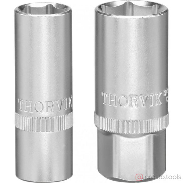 Изображение Головка свечная 1/2" 16мм 6-гр. S3S3116 //THORVIK