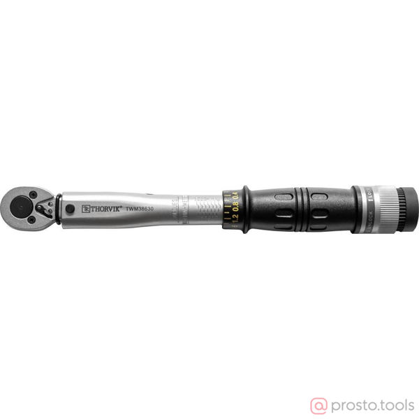 Изображение Ключ динамометрический 3/8" 6-30Нм TWM38630 //THORVIK