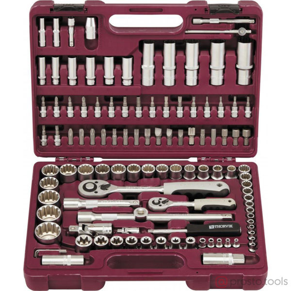 Изображение Набор инструмента 108 пр. пласт. кейс 1/4", 1/2" MultiProf UTS0108MP //THORVIK