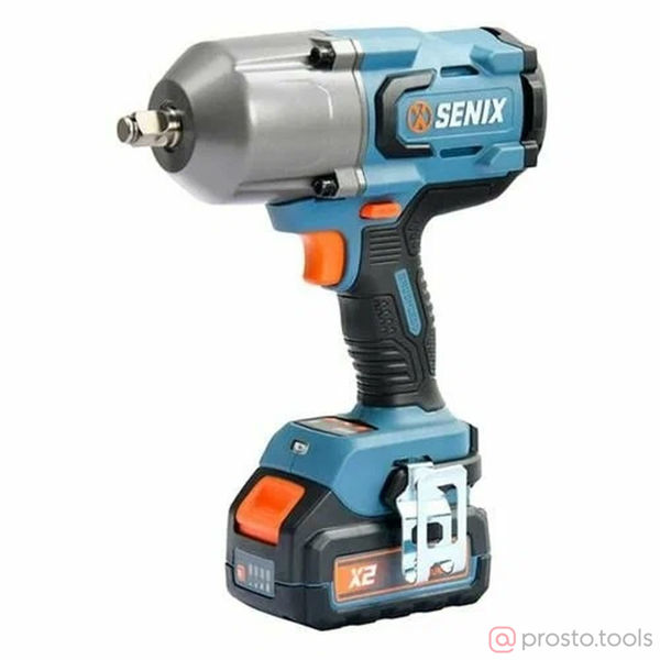 Изображение Гайковерт акк. ударный 1/2" 1350Нм (1х8,0Ач Li-Ion и ЗУ 6А) //SENIX