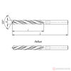 Изображение Сверло ц/х 7,0 HSS левое ГОСТ 10902-77 //Beltools
