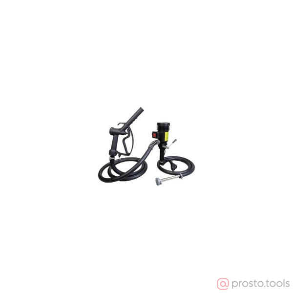 Изображение Насос электрический бочковой EOP/DC/12 12V для масла и ДТ, комплект, 35 л/мин //GROZ