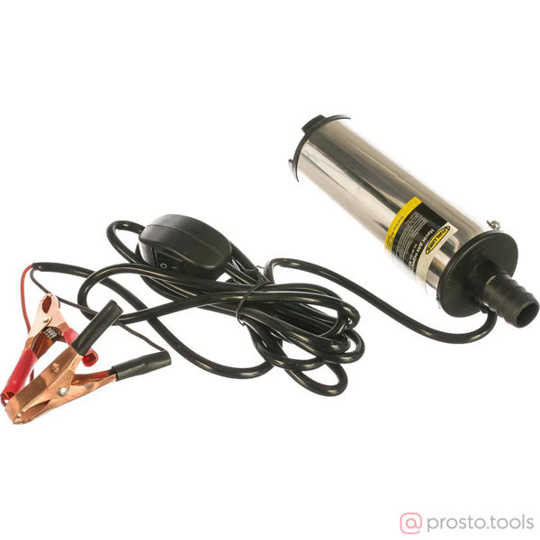 Изображение Насос электрический лопастной погружной 12V для ДТ, 40 л/мин //UNILUBE