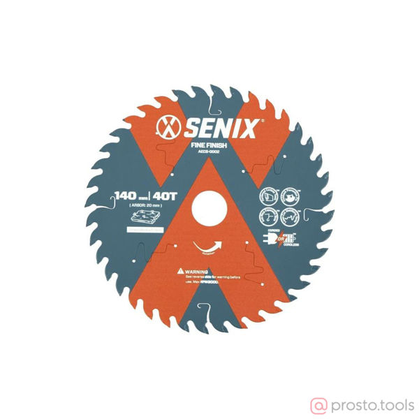Изображение Диск пильный 140х20 40Т по дереву //SENIX