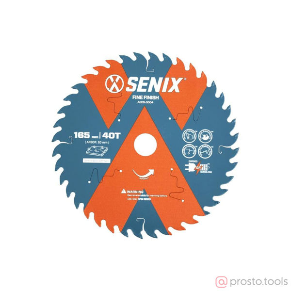 Изображение Диск пильный 165х20 40Т по дереву //SENIX