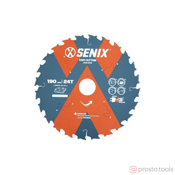Изображение Диск пильный 190х30 24Т по дереву //SENIX