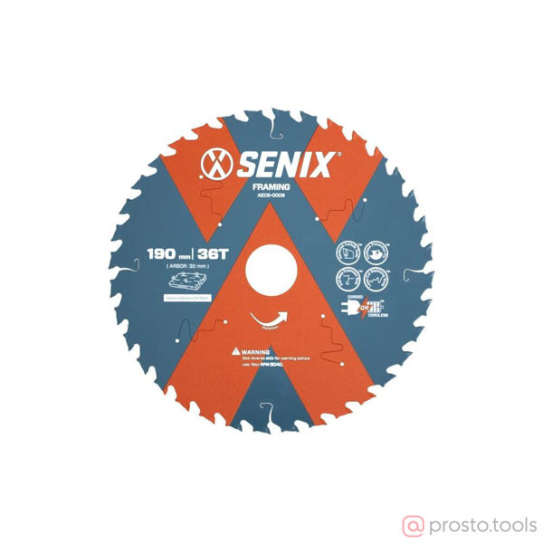 Изображение Диск пильный 190х30 36Т по дереву //SENIX