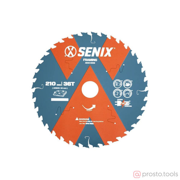Изображение Диск пильный 210х30 36Т по дереву //SENIX