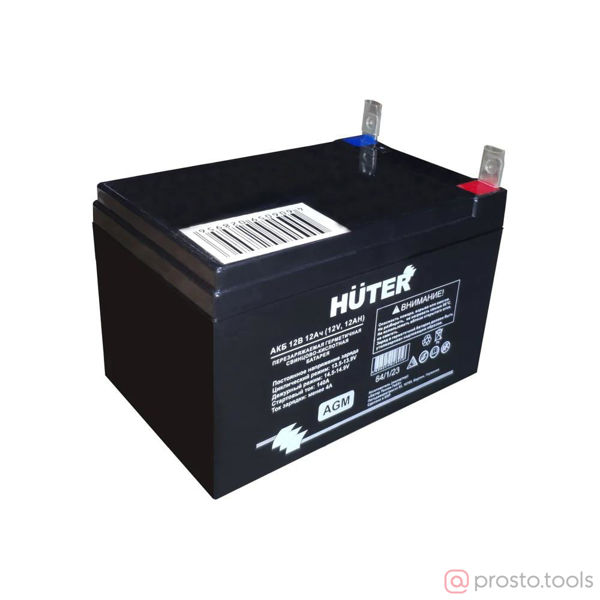 Изображение Аккумулятор 12,0V 12Ач //HUTER