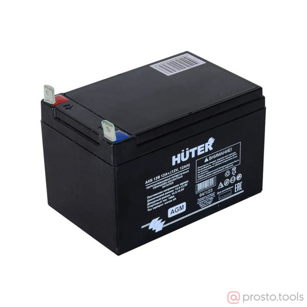 Изображение Аккумулятор 12,0V 12Ач //HUTER