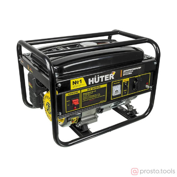 Изображение Генератор бенз. 2,5/2,8кВт DY3000L //HUTER
