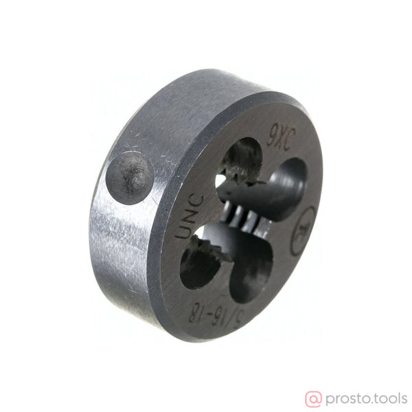 Изображение Плашка дюймовая 5/16"-18 UNC 9ХС //ТехноСталь