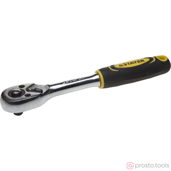Изображение Трещотка 1/4" "PROFI", Сr-V сталь, 45 зубцов