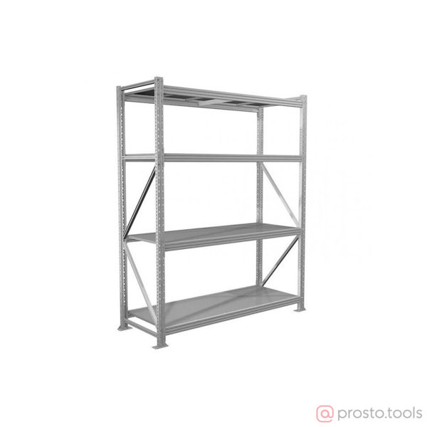 Изображение Стеллаж метал. MS Pro 200/150х80/4//Практик
