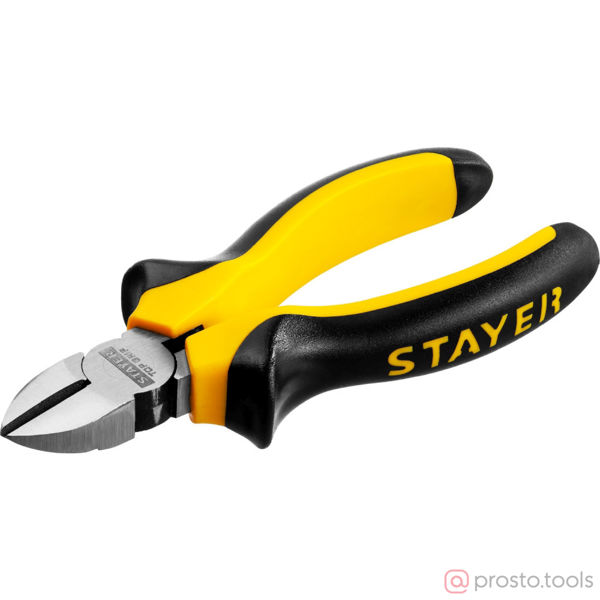 Изображение Кусачки боковые 140 мм TOPGrip //STAYER