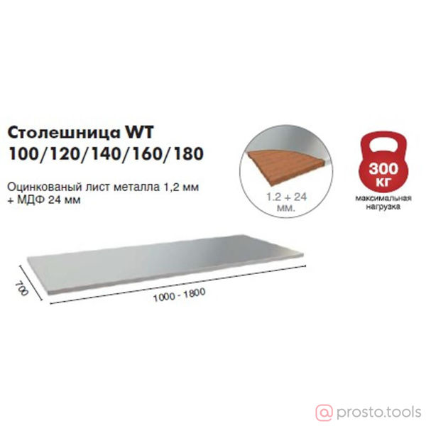 Изображение Верстак WT160.WD2/WD5.000 Практик