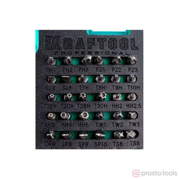 Изображение Набор отверток и насадок X-Drive-50 50 шт //KRAFTOOL