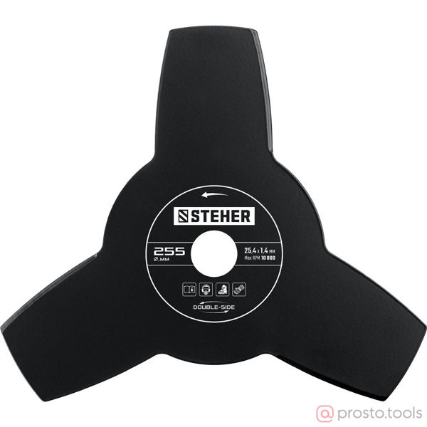 Изображение Нож для триммера TB-3 255 мм 3T //STEHER