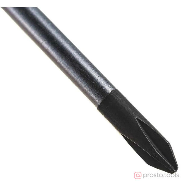 Изображение Отвертка крестовая 80мм PH1 2-х комп. рукоятка ROUND GRIP 751180 //OMBRA