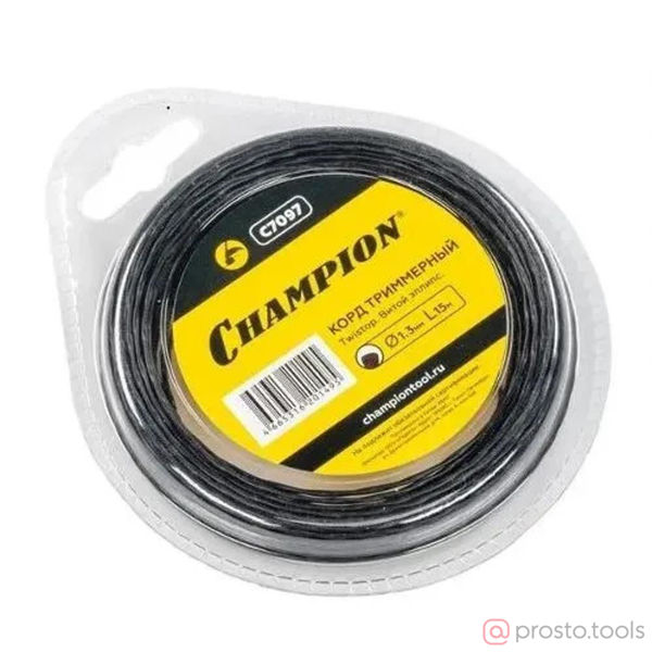 Изображение Корд трим.CHAMPION Ellipse Twist 3.0мм*15м (витой эллипс)