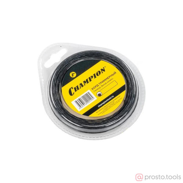 Изображение Корд трим.CHAMPION Ellipse Twist 3.0мм*40м (витой эллипс) + нож